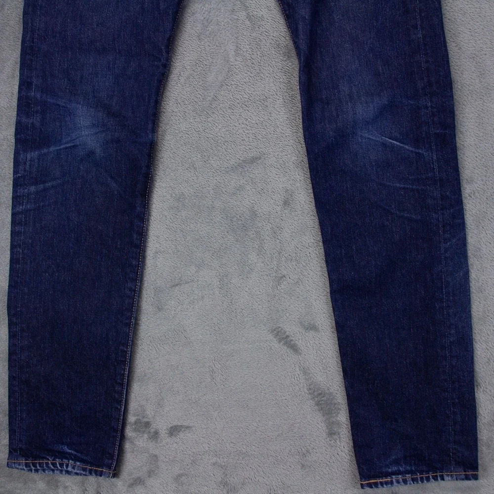 Levi's Premium Lot 512 Big E Jeans Mens 30x34‎ Blue Denim Medium/Dark Wash Slim